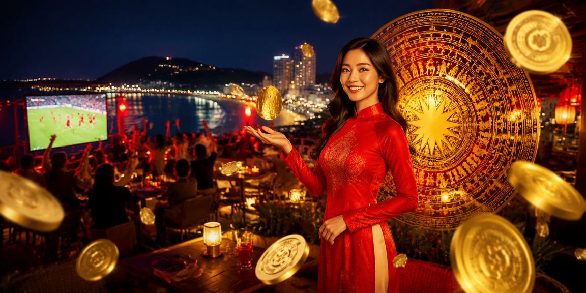 Không khí giải trí nhẹ nhàng tại Vũng Tàu với trang phục áo dài truyền thống Việt Nam